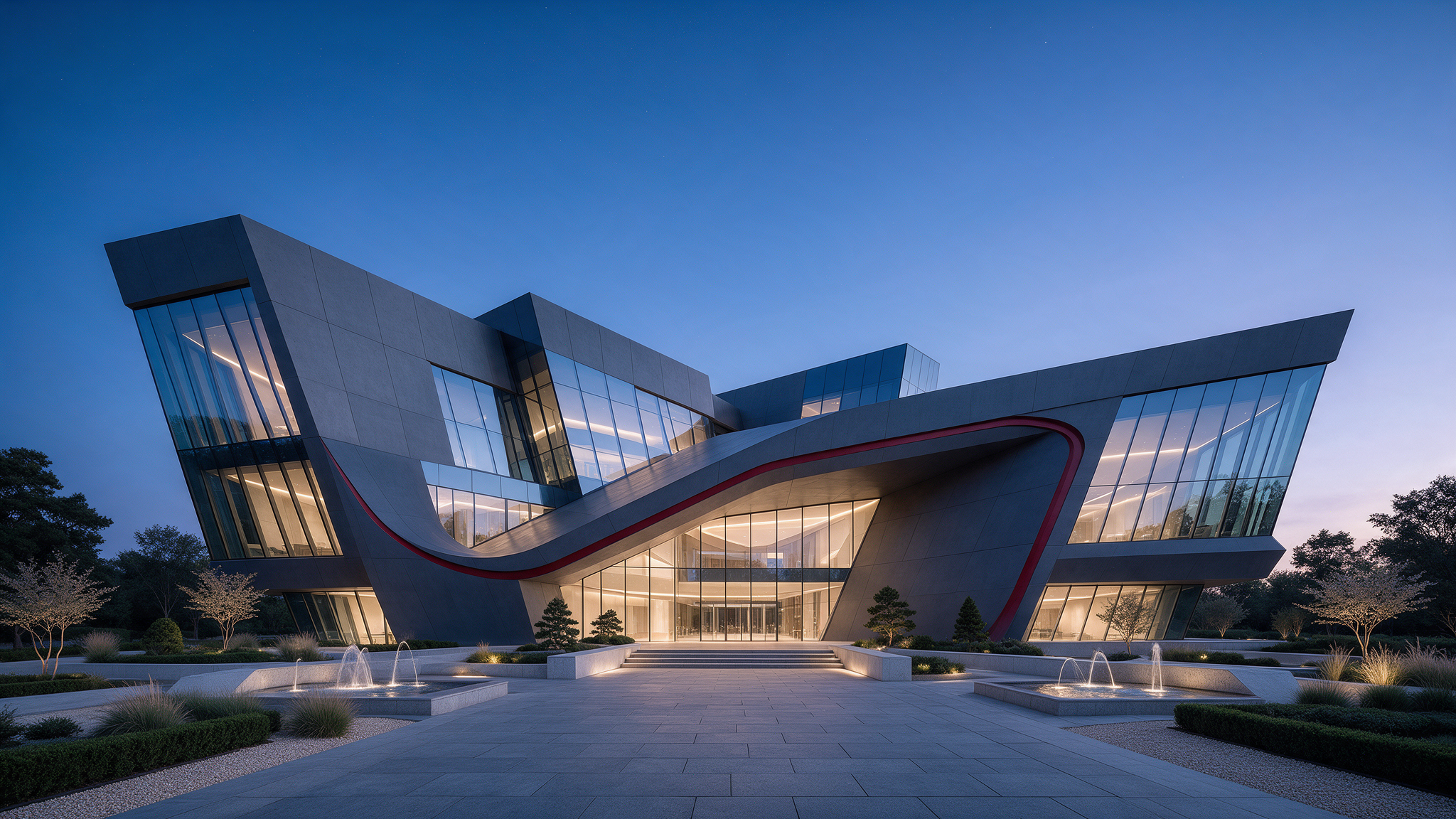 BNS Architectural Building Landmark