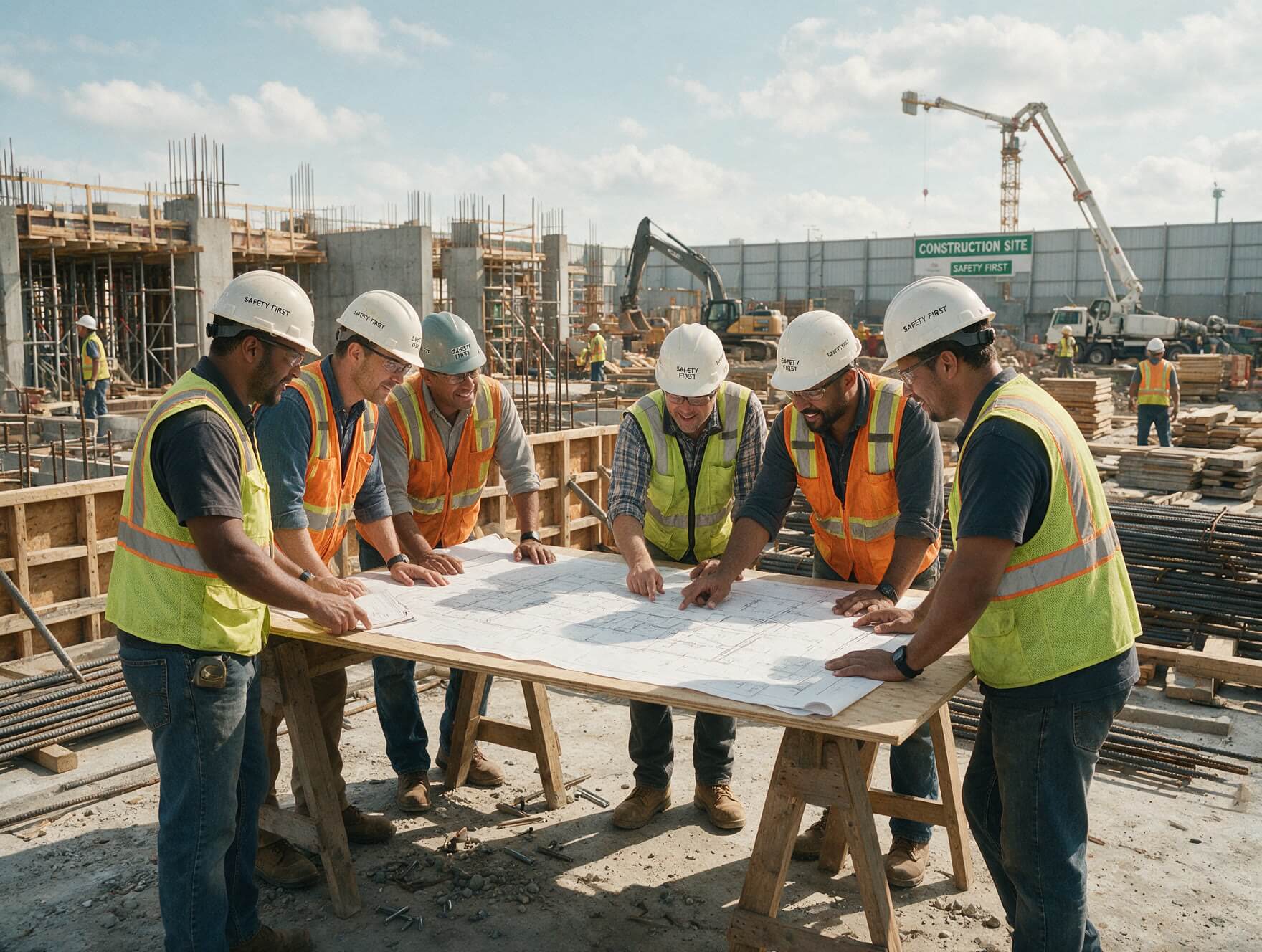 Collaborative teamwork between field crews and project managers